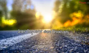 Ein sonniger Weg symbolisiert den **Neuanfang** in der **Psychologie**. Jeder Tag bietet eine neue Chance, das Leben positiv zu gestalten.