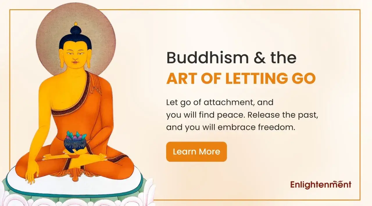 Buddha lehrt, wie man Ballast abwerfen kann, um Frieden und Freiheit zu finden. Die Kunst des Loslassens.
