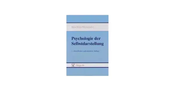 Buchcover "Psychologie der Selbstdarstellung" von Hans-Dieter Muthesius. Ein Werk, das die psychologischen Aspekte der Selbstdarstellung beleuchtet.